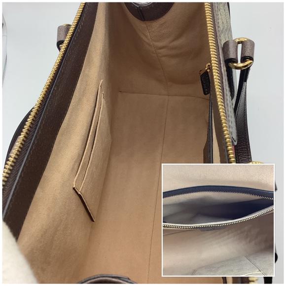 GUCCI OPHIDIA GG MEDIUM TOTE BAG - Picture 12 of 14